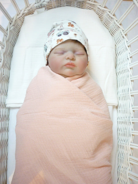 Hydrofiele Doek XL-Swaddle-Inbakerdoek-Roze